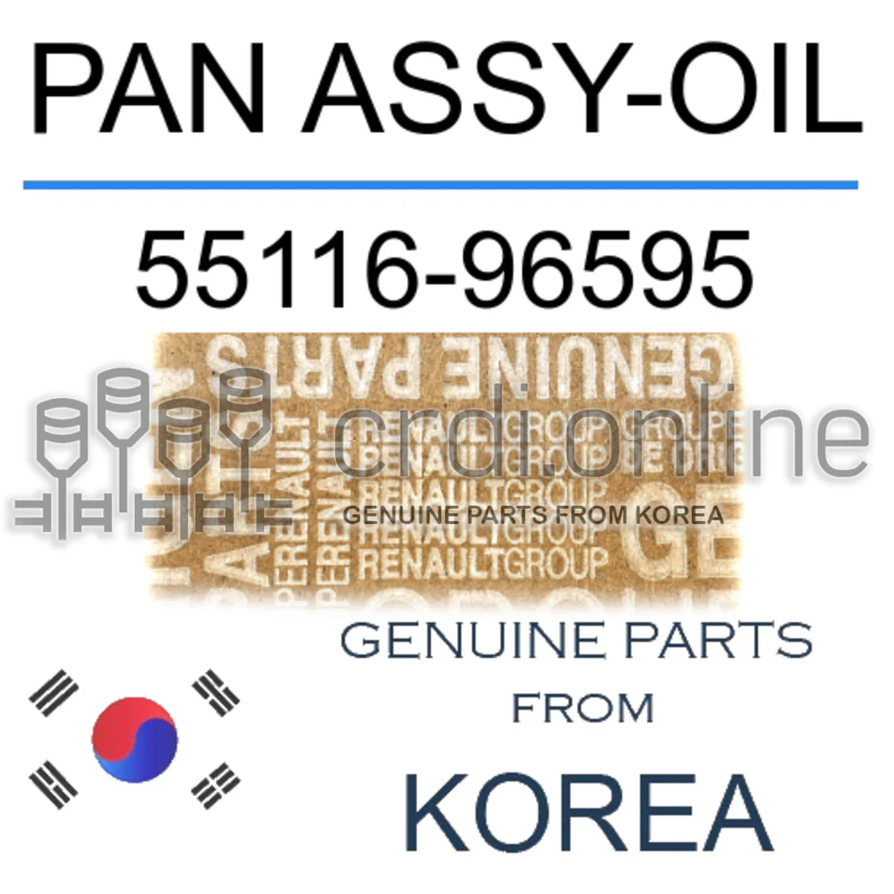 PAN ASSY-OIL [ORIGINAL] 55116-96595 5511696595 55116 96595