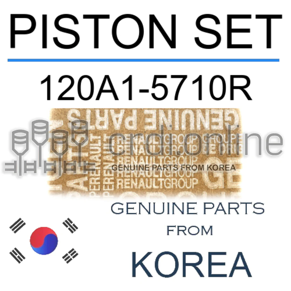 PISTON SET [ORIGINAL] 120A1-5710R 120A15710R 120A1 5710R