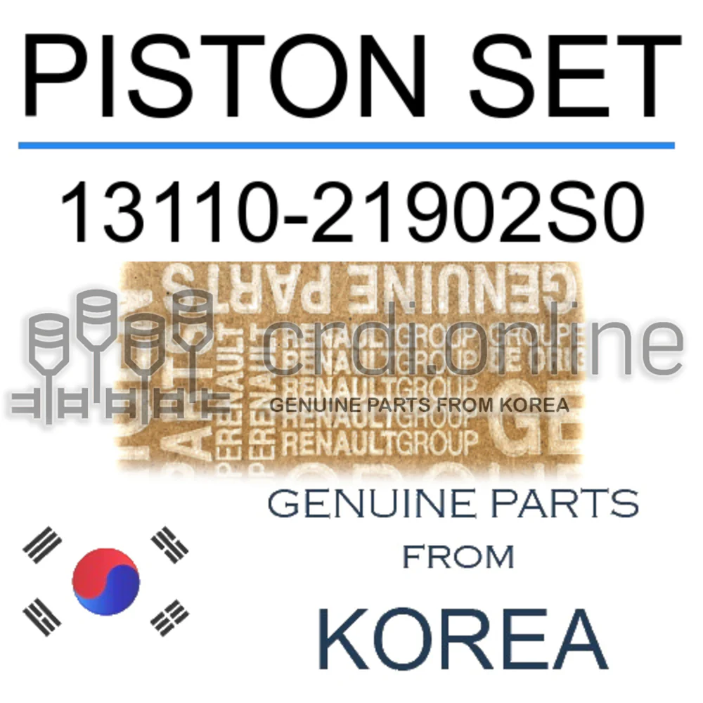 PISTON SET [ORIGINAL] 13110-21902S0 1311021902S0 13110 21902S0