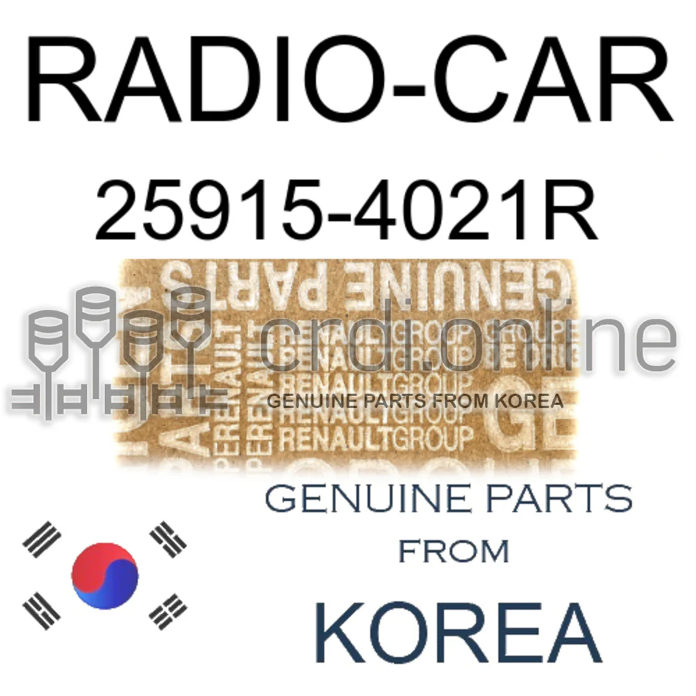 RADIO-CAR [ORIGINAL] 25915-4021R 259154021R 25915 4021R