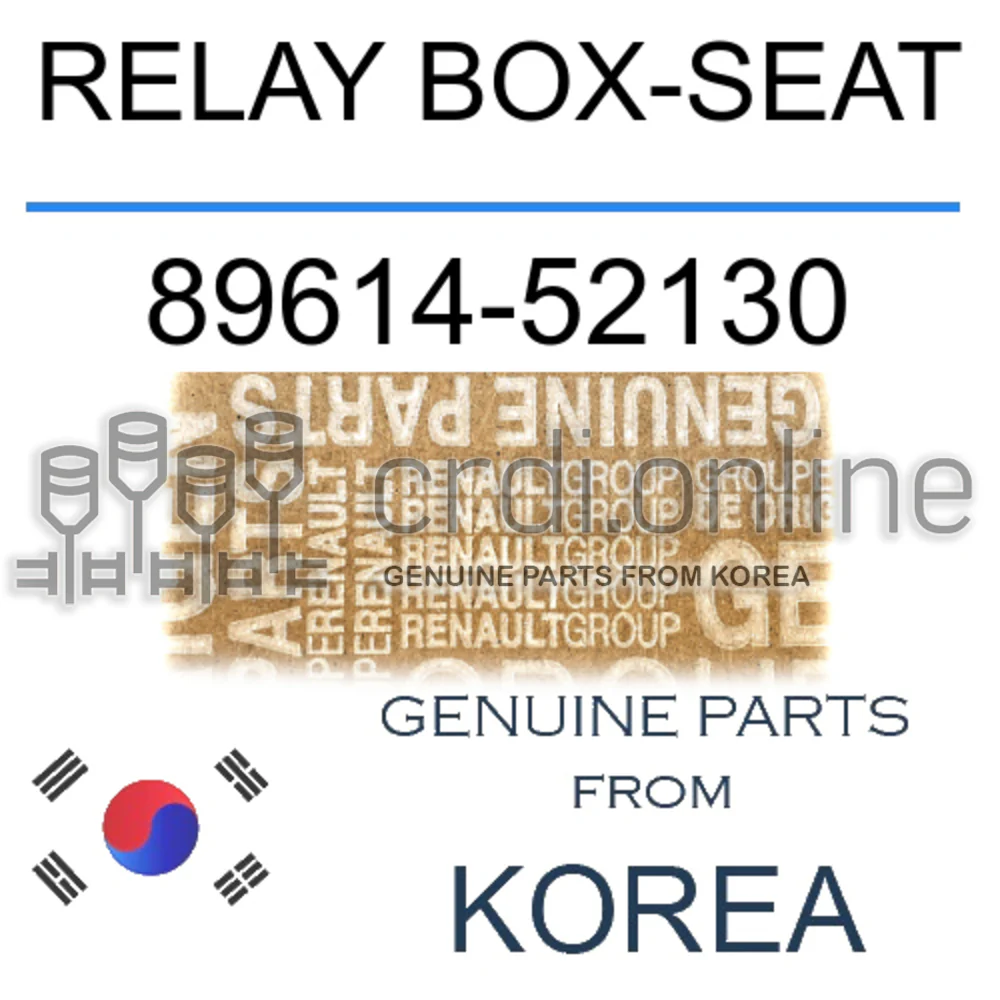 RELAY BOX-SEAT [ORIGINAL] 89614-52130 8961452130 89614 52130
