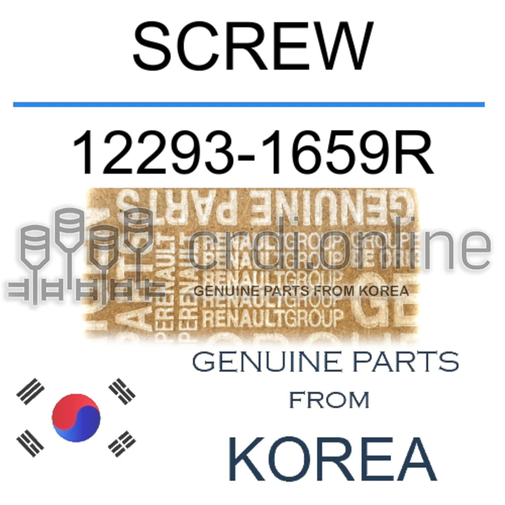 SCREW [ORIGINAL] 12293-1659R 122931659R 12293 1659R