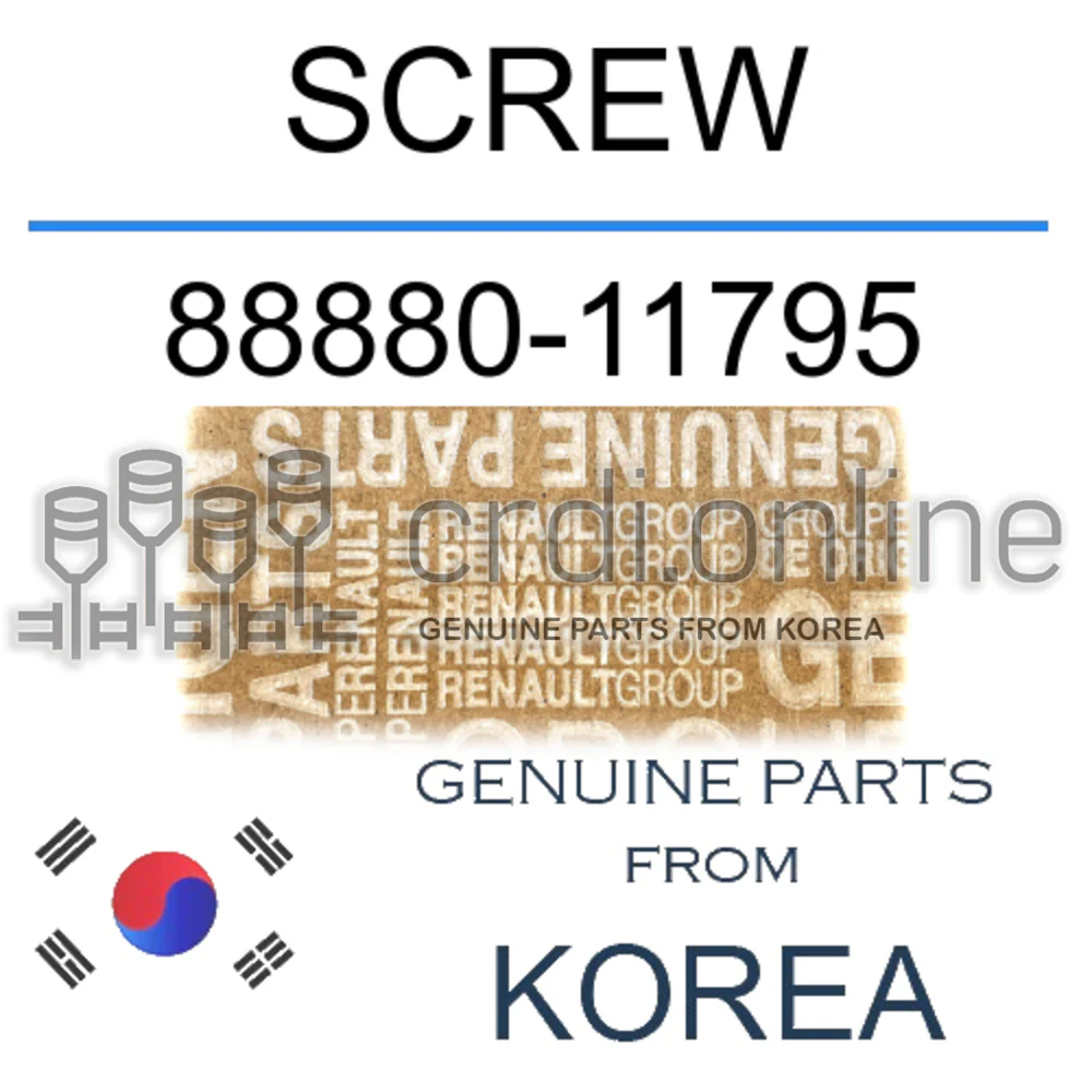 SCREW [ORIGINAL] 88880-11795 8888011795 88880 11795