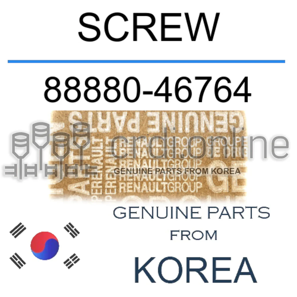 SCREW [ORIGINAL] 88880-46764 8888046764 88880 46764
