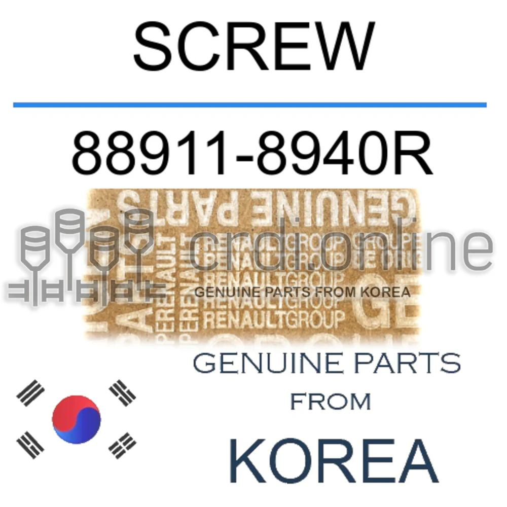 SCREW [ORIGINAL] 88911-8940R 889118940R 88911 8940R