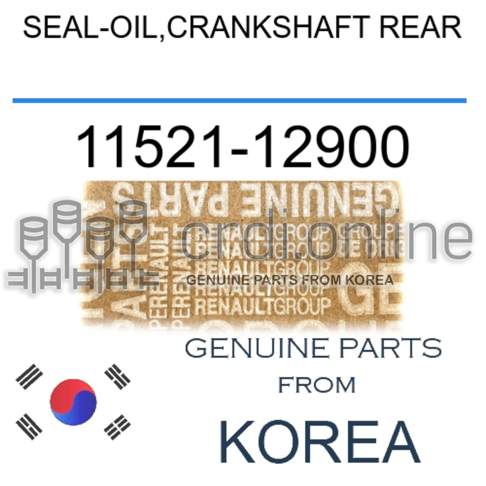 SEAL-OIL,CRANKSHAFT REAR [ORIGINAL] 11521-12900 1152112900 11521 12900
