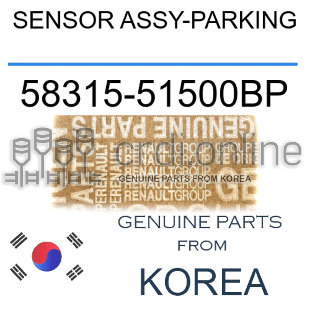 SENSOR ASSY-PARKING [ORIGINAL] 58315-51500BP 5831551500BP 58315 51500BP