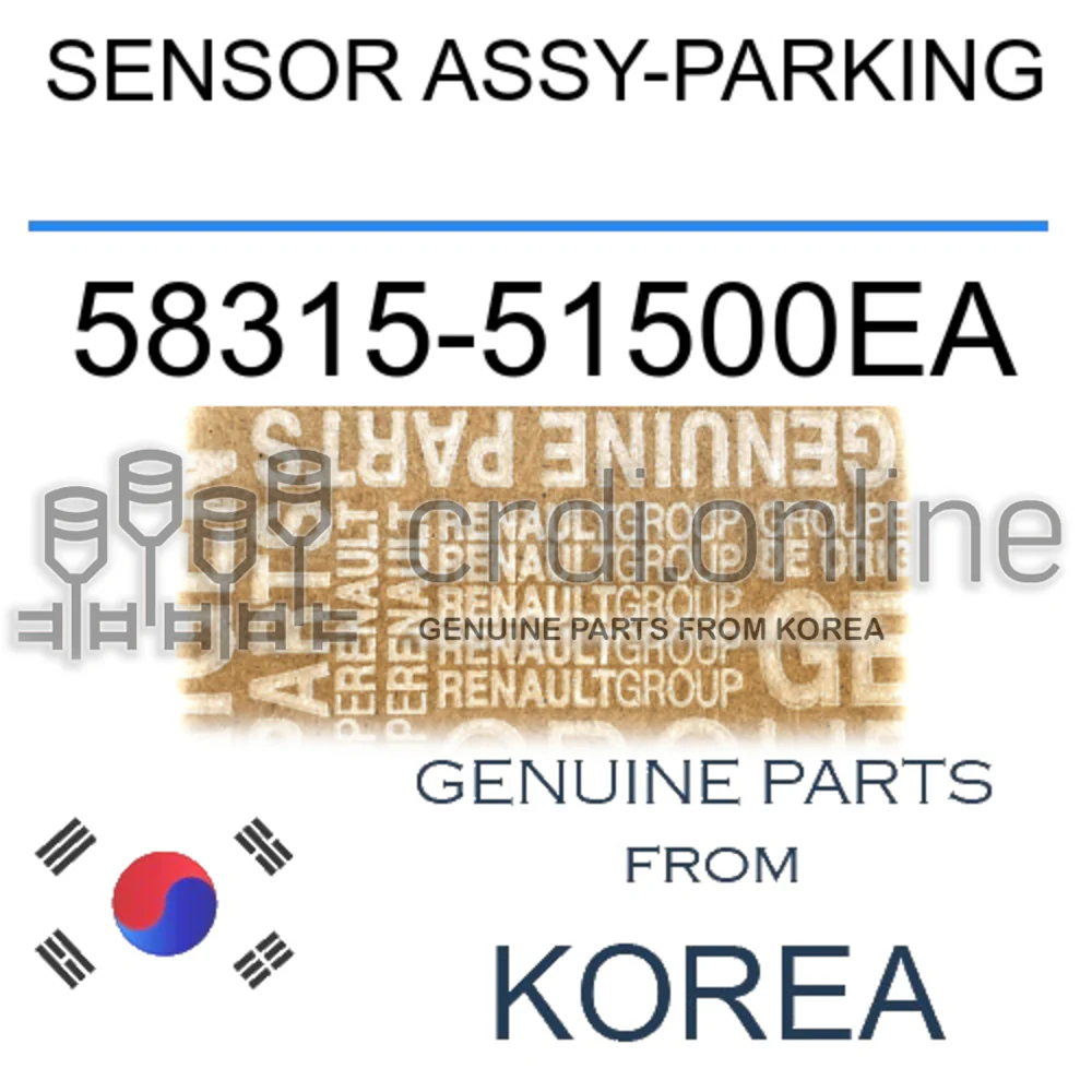 SENSOR ASSY-PARKING [ORIGINAL] 58315-51500EA 5831551500EA 58315 51500EA
