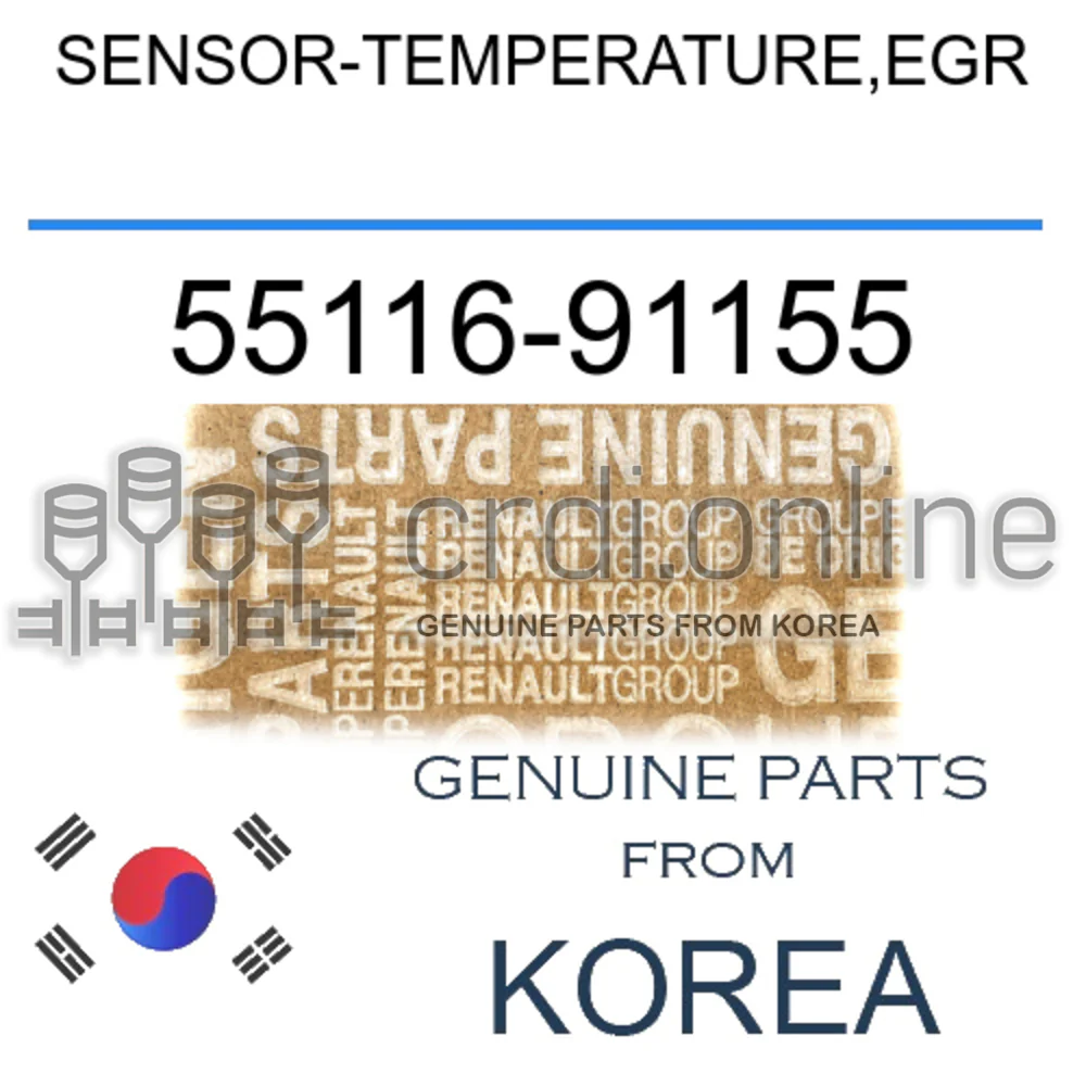 SENSOR-TEMPERATURE,EGR [ORIGINAL] 55116-91155 5511691155 55116 91155