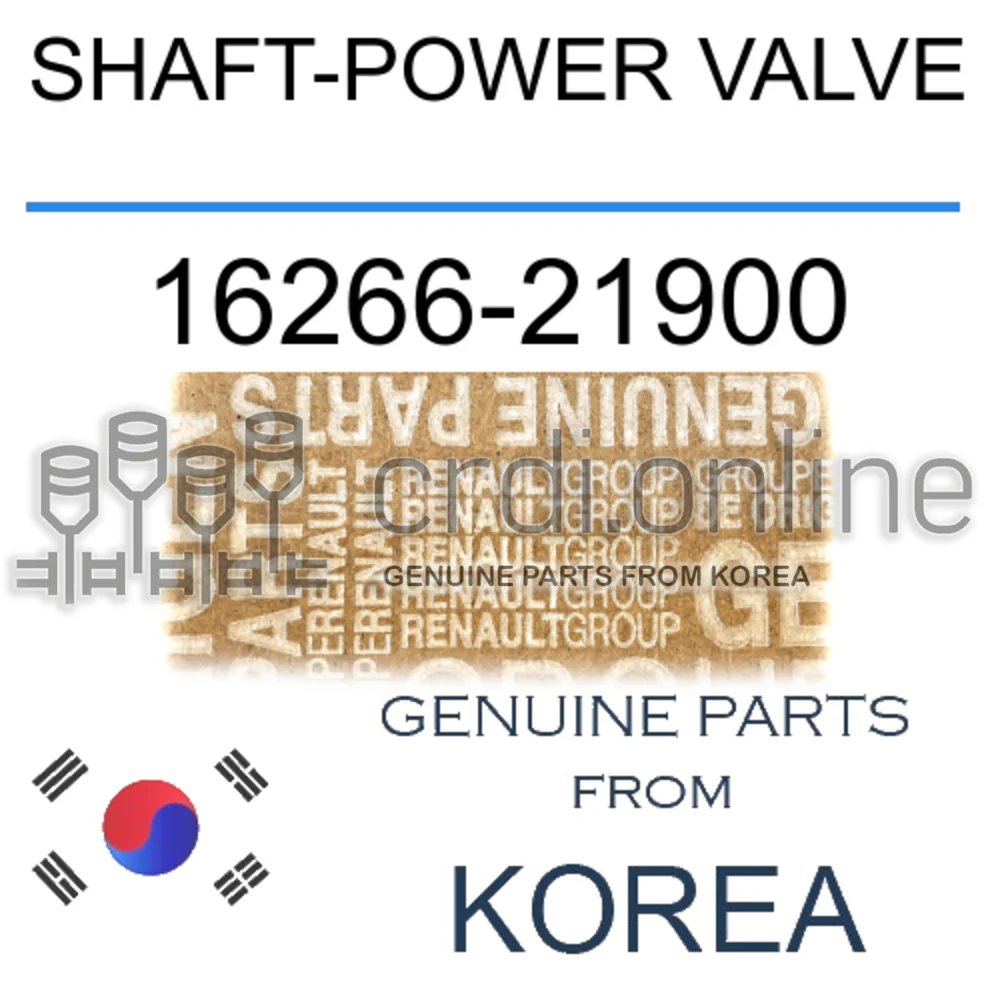 SHAFT-POWER VALVE [ORIGINAL] 16266-21900 1626621900 16266 21900
