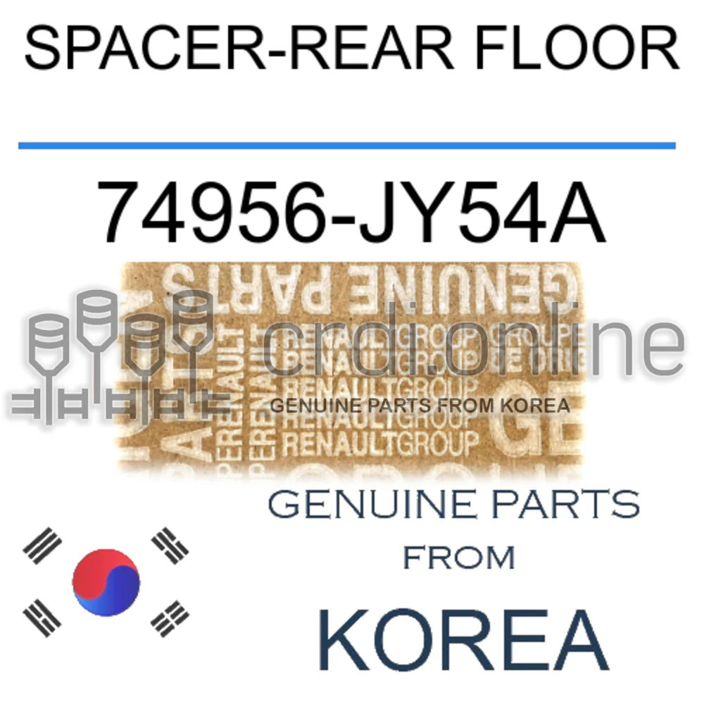 SPACER-REAR FLOOR [ORIGINAL] 74956-JY54A 74956JY54A 74956 JY54A