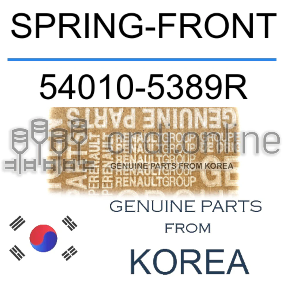 SPRING-FRONT [ORIGINAL] 54010-5389R 540105389R 54010 5389R