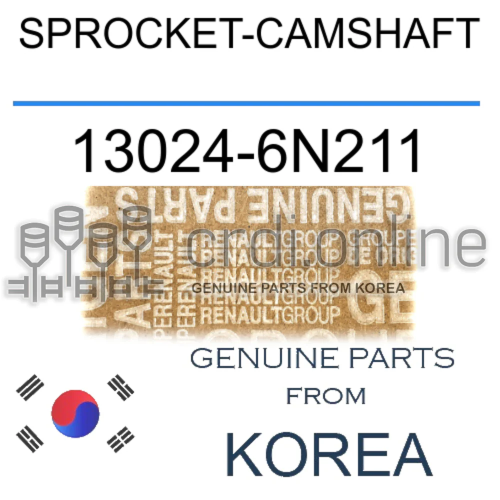 SPROCKET-CAMSHAFT [ORIGINAL] 13024-6N211 130246N211 13024 6N211