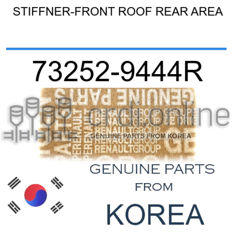 STIFFNER-FRONT ROOF REAR AREA [ORIGINAL] 73252-9444R 732529444R 73252 9444R
