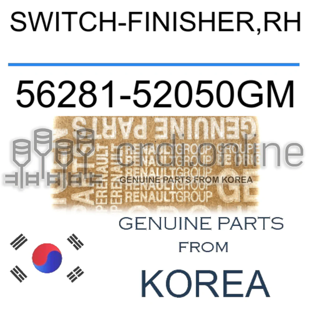 SWITCH-FINISHER,RH [ORIGINAL] 56281-52050GM 5628152050GM 56281 52050GM