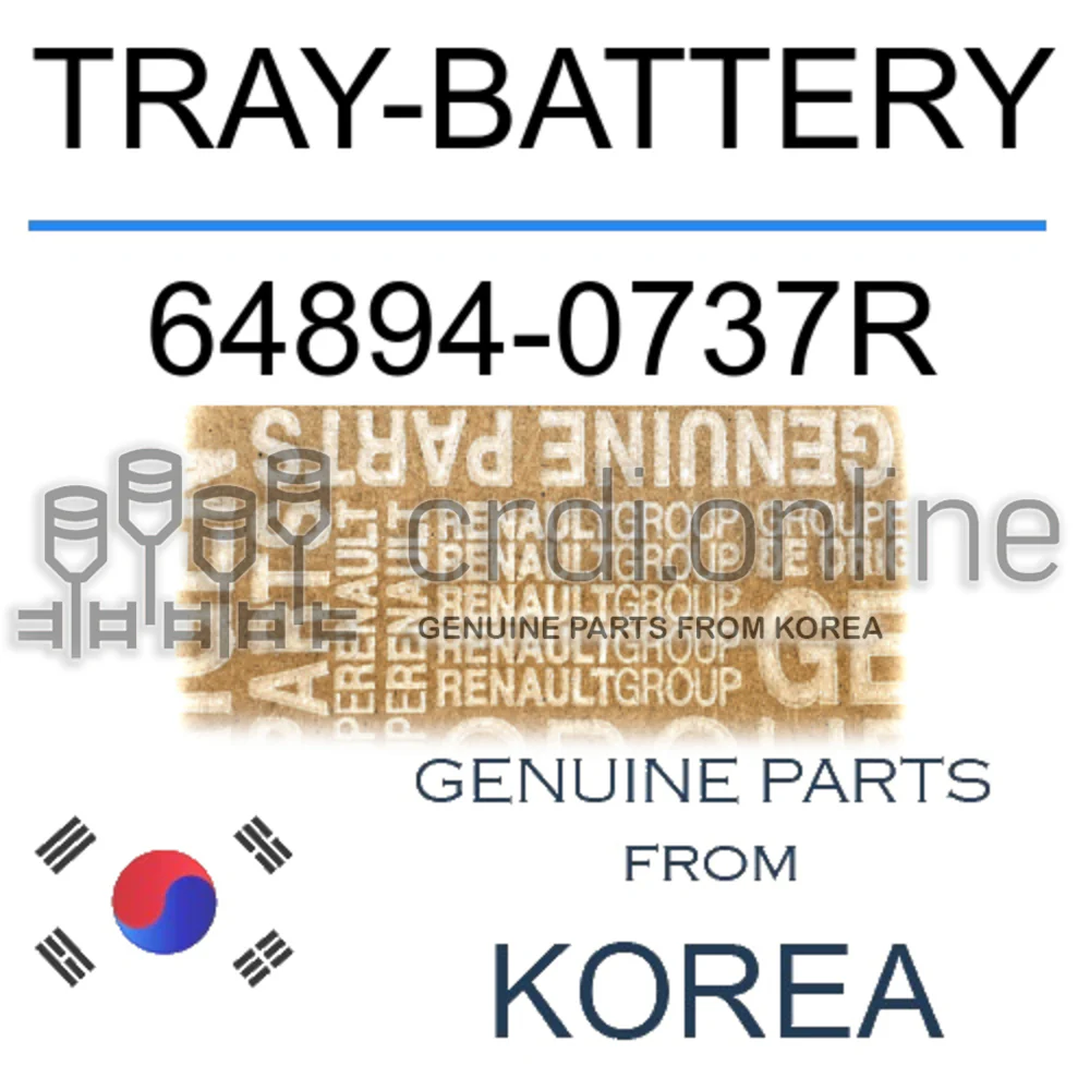 TRAY-BATTERY [ORIGINAL] 64894-0737R 648940737R 64894 0737R
