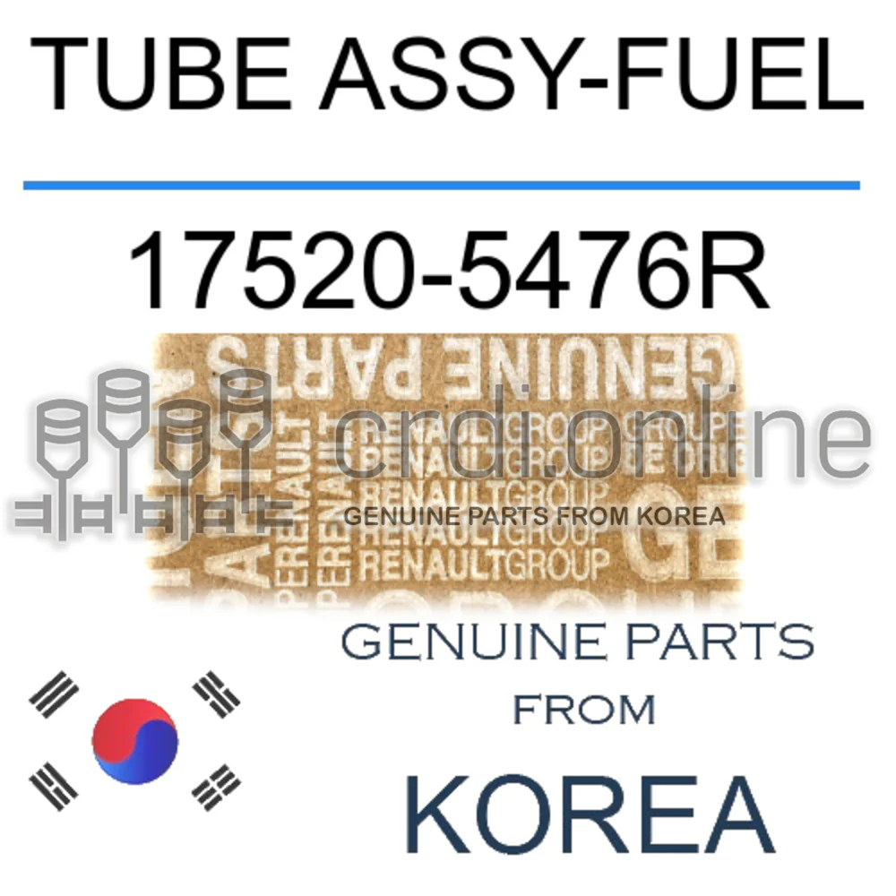 TUBE ASSY-FUEL [ORIGINAL] 17520-5476R 175205476R 17520 5476R