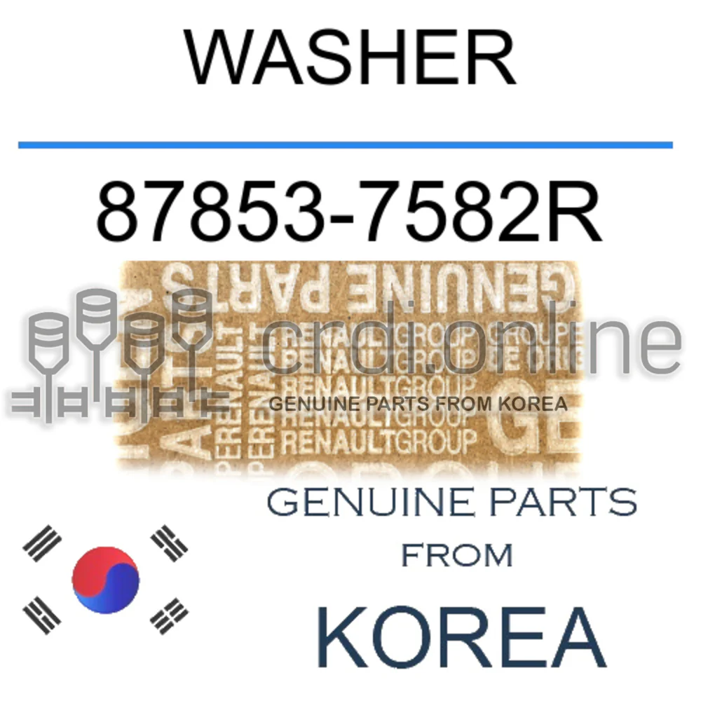 WASHER [ORIGINAL] 87853-7582R 878537582R 87853 7582R